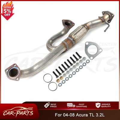 #ad #ad Direct Fit Front Flex Y Pipe for 2004 2005 2006 2007 2008 Acura TL 3.2L V6 $75.85