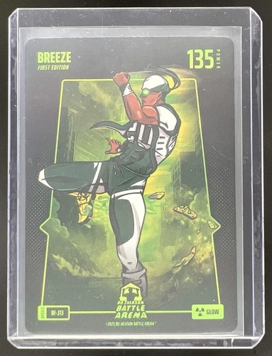 2025 Bo Jackson Battle Arena Update Breeze Glow Battlefoil #BF-213