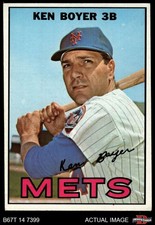 1967 Topps #105 Ken Boyer Mets 4 - VG/EX