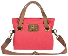 ZEDE Unisex Pont Des Arts Mini Cross Body Bag - Framboise Pink