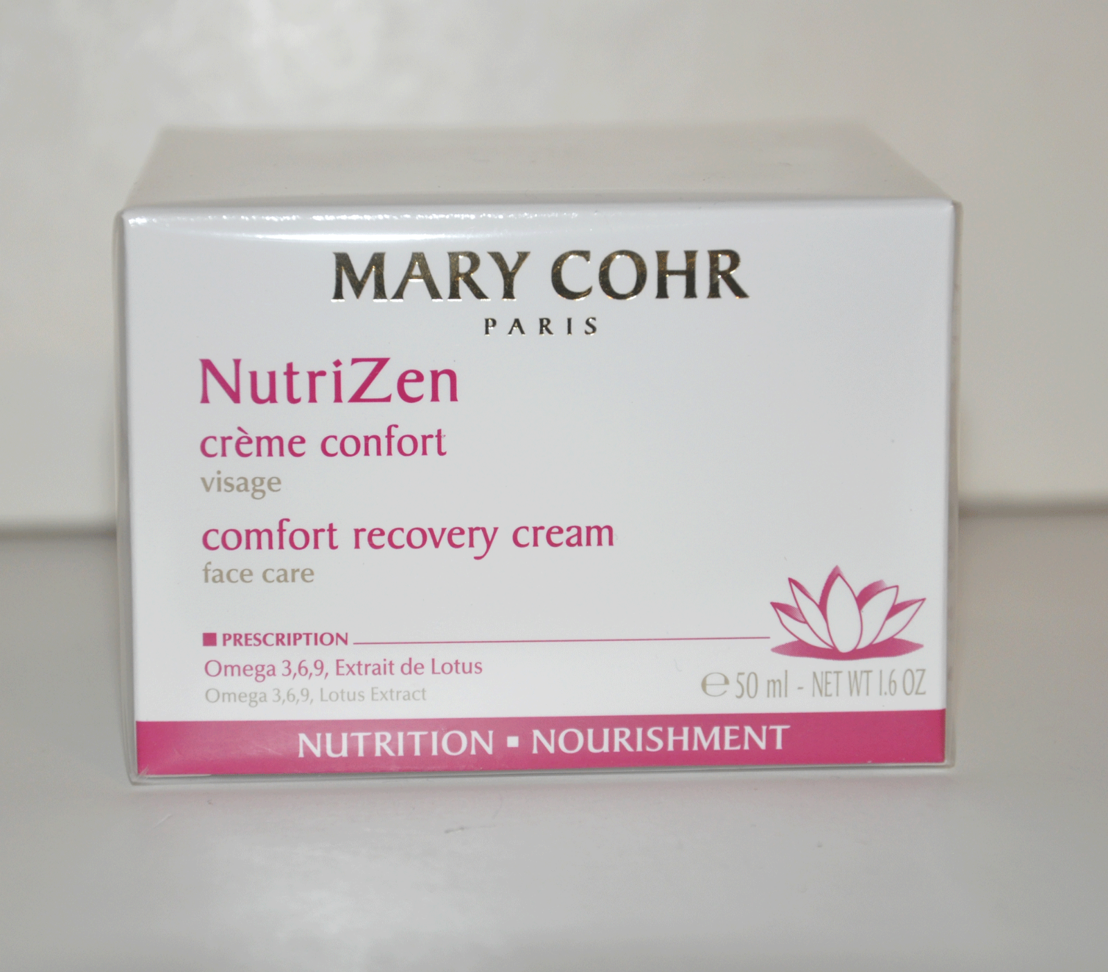 Mary Cohr NutriZen Comfort Recovery Cream 50ml/1.4oz. - New in Box