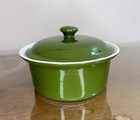 Vintage Hall Casserole w/Vented Lid, Forest Green, 7-1/2” Round, #67 — photo 1