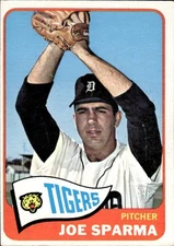 Joe Sparma 1965 Topps #587 Detroit Tigers