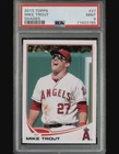 MIKE TROUT SP VARIATION🔥2013 Topps ⚾️ Shades Variation 😎 Angels 💎 PSA MINT 9