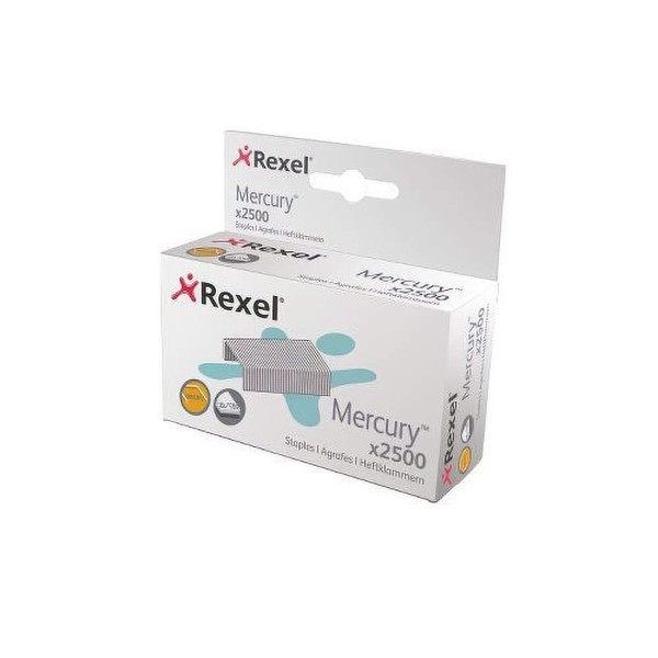 Heftklammern Rexel 2100928 Mercury, 2500 StüCk, BüRobedarf, Klammern-image