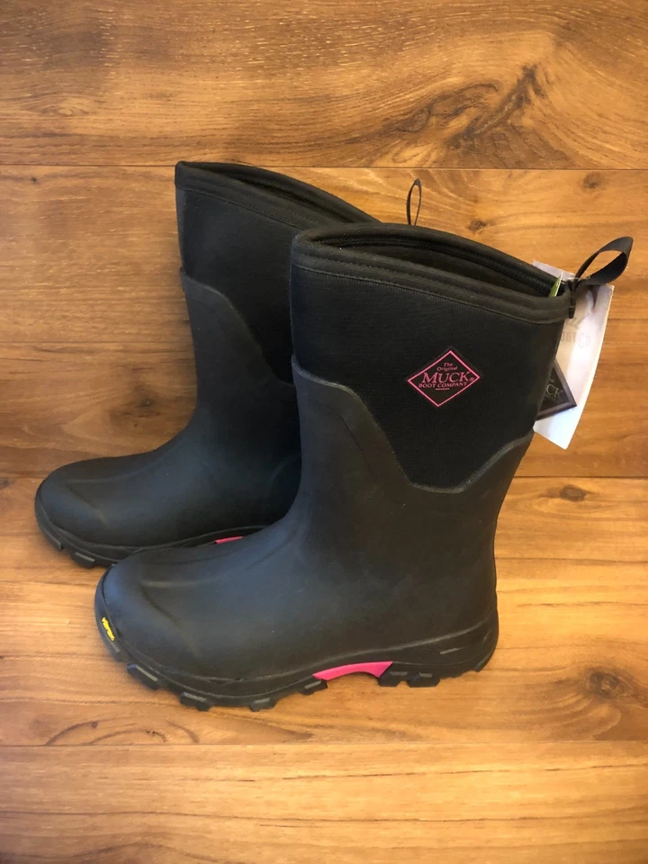 Botas Muck Arctic Ice Tall Vibram Arctic Grip Mujer Talla 10 AS2TV-404 Foto 2 de 4