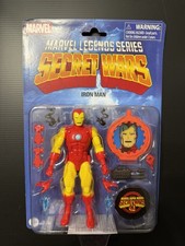 IRON MAN TONY STARK Marvel Legends Secret Wars Classic Retro 6  Figure Avengers