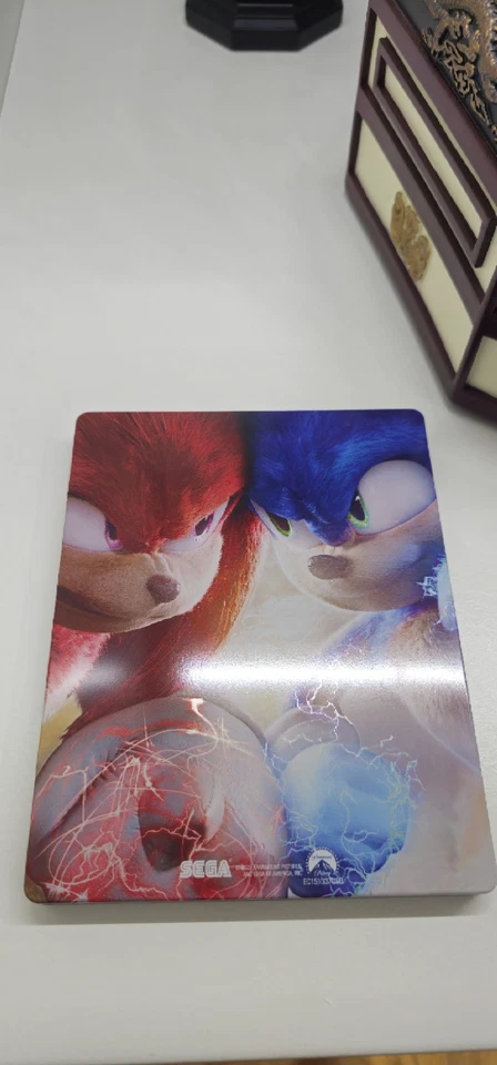 SONIC THE HEDGEHOG - (UK) 4K + BLU RAY 2 MOVIE STEELBOOK COLLECTION - NEW - Image 2 of 4