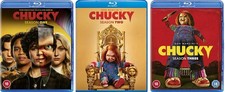 CHUCKY The Complete TV Series Seasons 1-3 Blu-Ray Bundle NEW USA Compatible