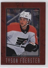 2024-25 Upper Deck Fleer Ultra Sensations Red 50/99 Tyson Foerster #SN4OF30 1os2