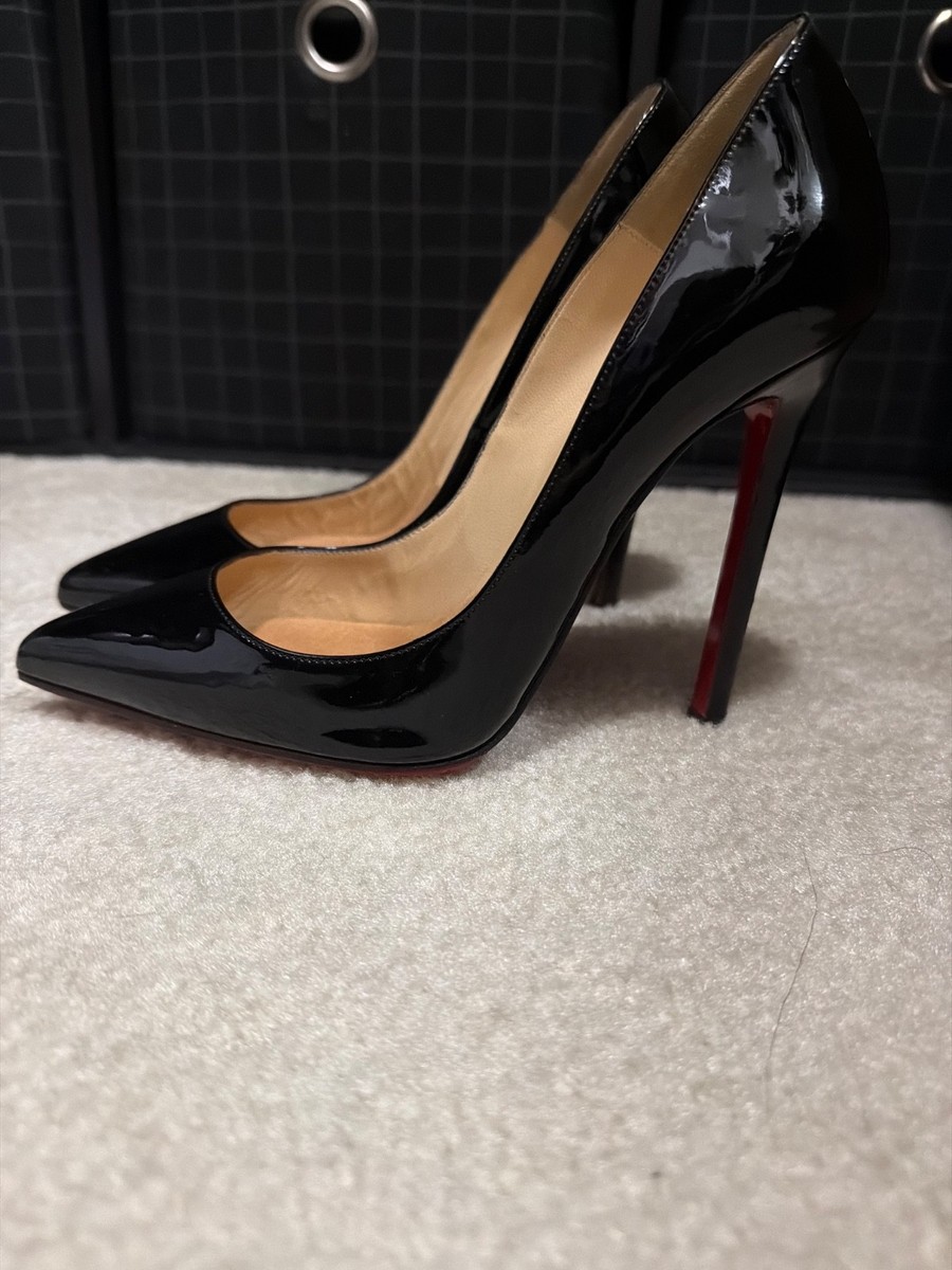 Christian LouBoutin Pigalle 120 Patent Calf | eBay