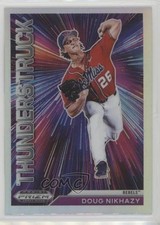 2021 Panini Prizm Draft Picks Thunderstruck Silver Doug Nikhazy #T-DN 0q0m