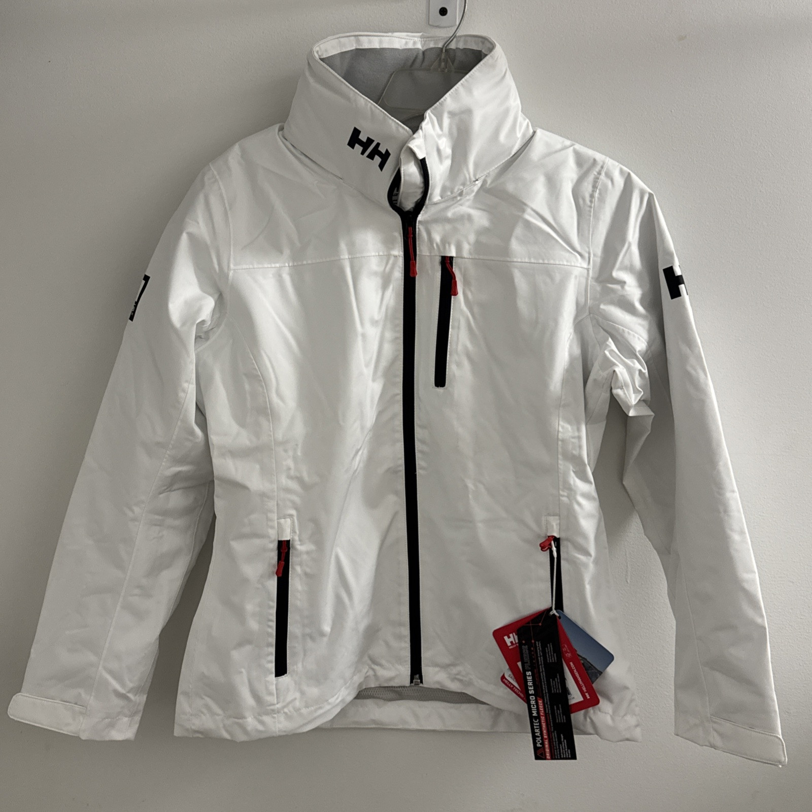 Helly Hansen Jacket Womens Medium Crew Hooded Midlayer Jacket