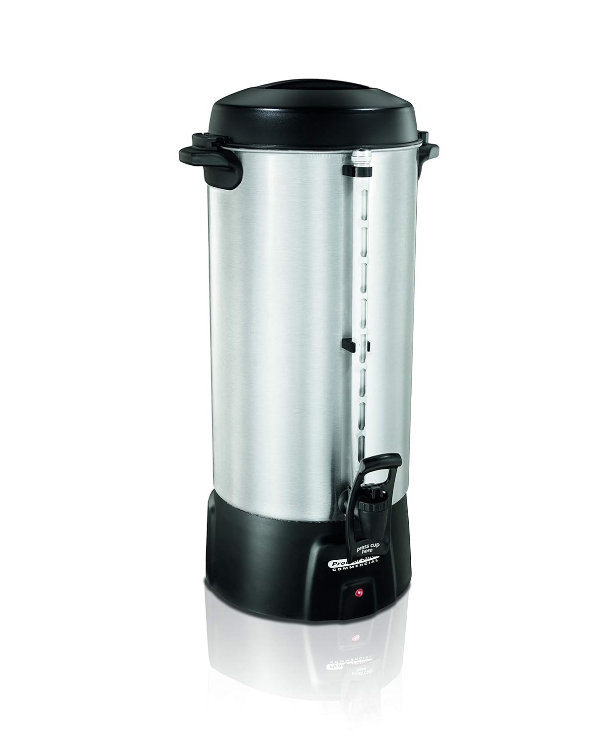 Proctor Silex 45100R Commercial Coffee Urn, 100-Cup, Fast Brew, 1-Hand Dispense