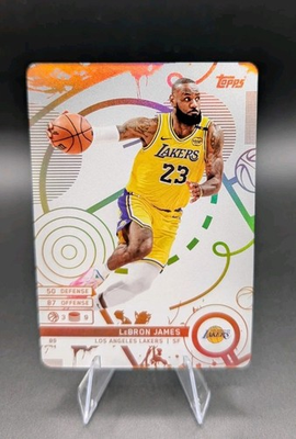 #ad 2025 26 Topps Match Attax NBA No. 89 LeBron James $3.50