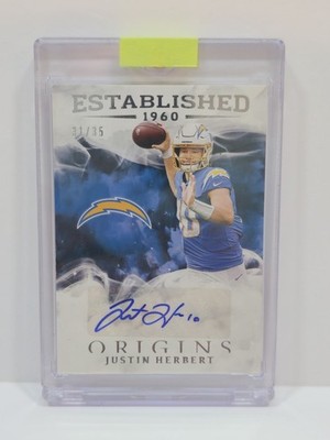 2020 Panini Origins  Justin Herbert  Auto /35