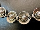 DGH Necklace Earrings Sterling Silver Denmark Dansk Guldsmede-Håndværk Modernist — photo 3