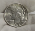 1924 US Peace Silver Dollar $1 AU