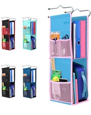 ® 2 Shelf Hanging Locker Organizer for School, Work, Gym, Storage | Deep Shel...