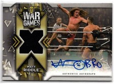 2020 Topps Wwe Nxt Matt Riddle Autographed Mat Relics Mramr 10/99