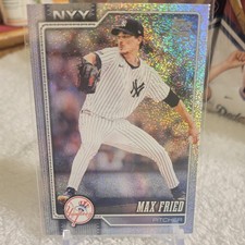 2026 Topps Series 1 Sand Glitter Max Fried New York Yankees #270