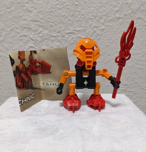 LEGO BIONICLE TURAGA VAKAMA (8540) COMPLETE FIGURE ***With Manual***