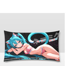 Anime Pillowcase King Size Mikun Neko Ver003