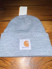 Carhartt A18 Knit Cuffed Beanie One Size Heather Gray