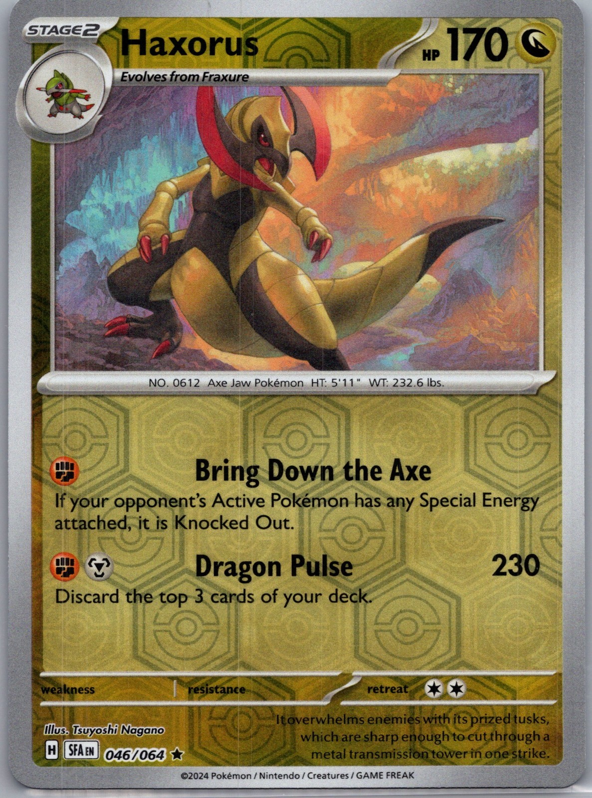 Sv: Shrouded Fable Pokémon TCG Haxorus