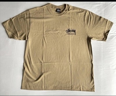 新品 正規品　L　STUSSY ベージュ Tシャツ HONOLULU Stussy Honolulu Exclusive Chapter T-Shirt Khaki Rare Color— Size