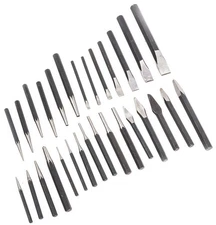 29 PC Master Mechanic's Punch and Cold Chisel Set