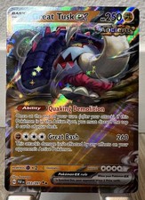 Great Tusk ex 053/091 SV: Paldean Fates Holo NM