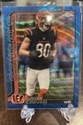 2025 Topps Chrome Football Blue Wave Refractor Andrei Iosivas #60