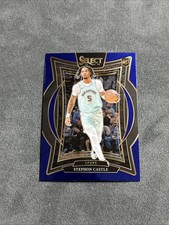 2024-25 Panini Select - Concourse Level Blue Retail #72 Stephon Castle (RC)