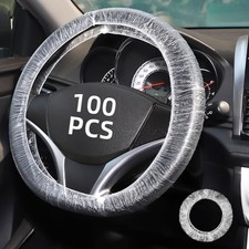 PCS Disposable Steering Wheel Covers,Disposable Steering Wheel Protector 100