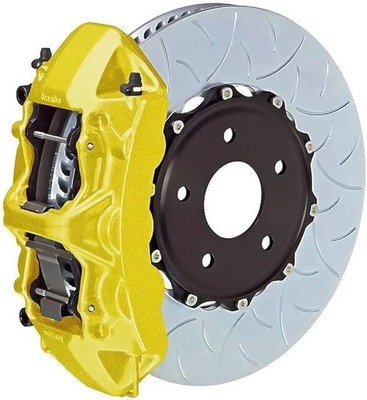 Automotive Caliper Wraps Reflective Vinyl High Heat Temperature Film Yellow Fits