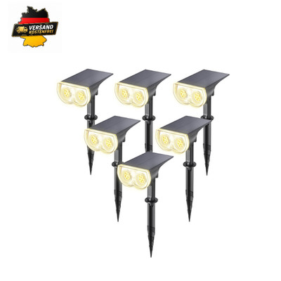 Linkind Solarleuchten 22 LEDs 3 Helligkeit