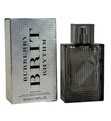 Burberry Brit Rhythm for Him Men Eau de Toilette Intense edt Spray 1.7oz 50ml