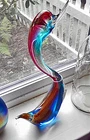 Perfect Signed LE Heavy Murano Multi-Color Changing Aventurine Swan 205/500