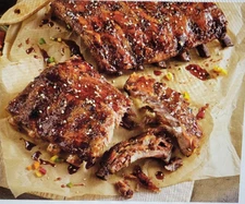 (10) 1 Pound Half Rack Split Baby Back Pork Ribs