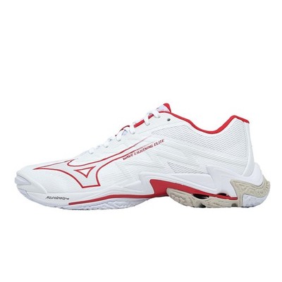 Mizuno Wave Lightning Elite White Red Men Volleyball Sports Shoes