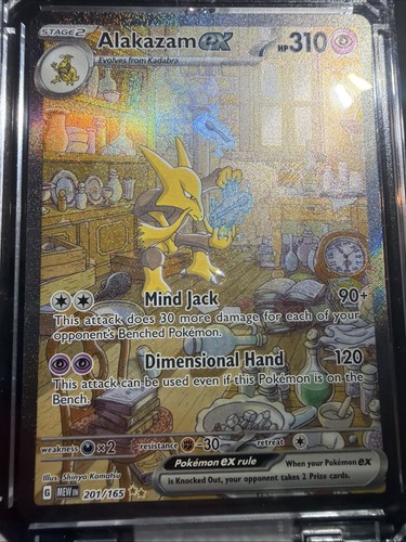 Alakazam ex 201/165 Sv: Scarlet & Violet 151 Holo