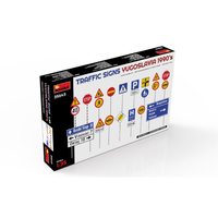 Traffic Signs Yugoslavia 1990S Kit 1:35 Miniart Kit Diorami -D- Neues Modell
