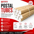 Cardboard Postal Tubes + Plastic End Caps Strong A4 A3 A2 A1 A0 50mm 2" 76mm 3"