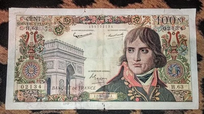 Billet 100 NF Napoléon Bonaparte 7/4/1960 - Photo 1/2