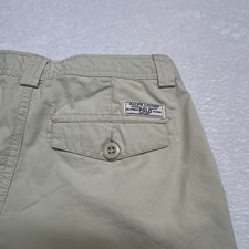 Polo Ralph Lauren Cargo Khaki Shorts Beige Boys Size 18 XL 28 x 10 inseam