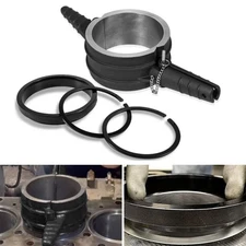 For Cummins ISX Piston Ring Compressor Tool Adapter Anti-Polishing Ring 7040