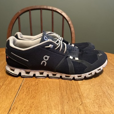 On Running Cloud 5 Navy Blue Athletic Running Shoes Sneakers Men s Size 10