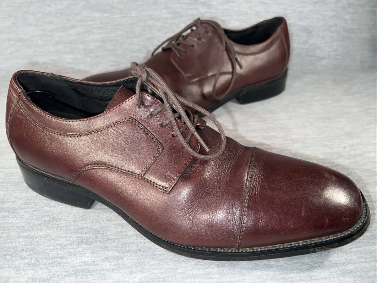 Joseph abboud on sale burgundy dress shoes