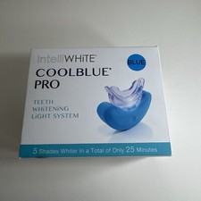 IntelliWhite Cool Blue Pro Teeth Whitening System Blue Open Box No Storage Case
